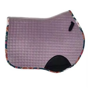 Full Size Custom Made Horse Riding Saddle Pad Cotton Made <b>Equestrian</b> Equipment Saddle Pad Manufacturer in Pakistan - Product Image 2