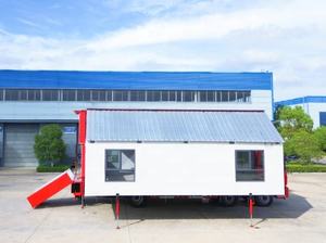 Venta de fábrica, camión de catering al aire libre de 3 <span class=keywords><strong>ejes</strong></span>, camiones de catering móviles, kit de carrocería, fabricante al por mayor - Product Image 6