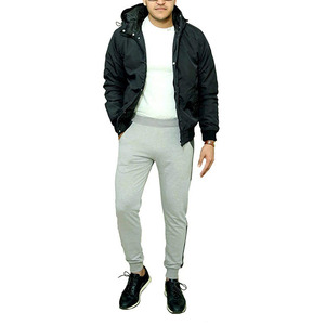 Pantalon de jogging pour homme en tissu polaire tricoté en toile décontractée de bonne qualité, longueur cheville, avec coutures renforcées, respirant et écologique - Product Image 4