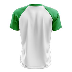Nouvelle Arrivée T-shirts Sportifs Personnalisés Col en V Tricotés Écologiques Coupe Ample Streetwear Marque You Noir Tenue d'Équipe - Product Image 2