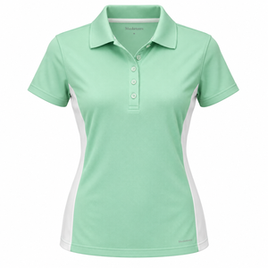 Polo décontracté sur mesure pour femmes, avec logo brodé personnalisé, respirant, idéal pour le golf - Product Image 3