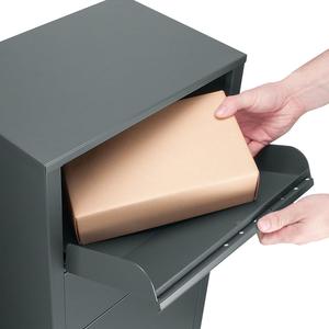 Boîte aux lettres moderne sur mesure, grande capacité, 2 compartiments, en acier inoxydable galvanisé, emballage facile, assemblage facile, sécurité renforcée, OEM ODM HD - Product Image 6