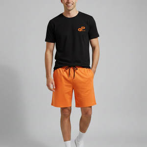 Conjunto de Pantalones Cortos Deportivos Casuales para Hombre, Ligeros, Cómodos y Flexibles, Ideales para Gimnasio, Correr, Entrenamiento o Uso Diario - Product Image 1