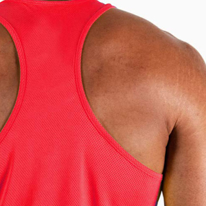 Débardeurs pour hommes personnalisés à logo, coupe ajustée, unis, sans manches, pour l'entraînement, 100% coton - Product Image 5