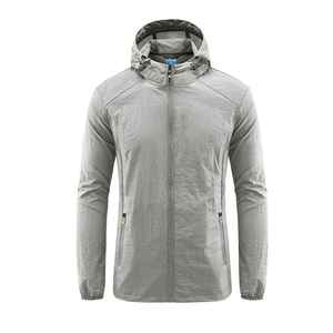 Chaqueta Cortavientos Casual para Hombre, Sublimada, de Soft Shell, Uniforme de Trabajo, Impermeable, con Cierre, de Poliéster - Product Image 2