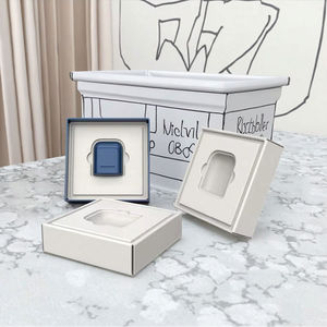 Custom Logo Eco-Friendly Recycled Kraft Paper-Based Shipping Box for Wireless Stereo Headset TWS Gift Craft Packaging Design Box - Product Image 1