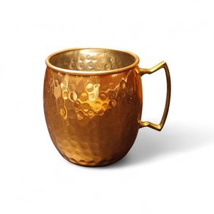 Premium Copper Moscow Mule <b>Mugs</b> With Classic Appeal Perfect For Cocktail Service In Kitchen Bar And Dining Areas - Product Image 5