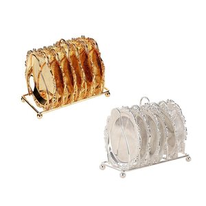 Golden Cake Stand Cupcake Plate Elegant Dessert Fruit <b>Snack</b> Serving <b>Tray</b> for Home Party Decor - Product Image 3