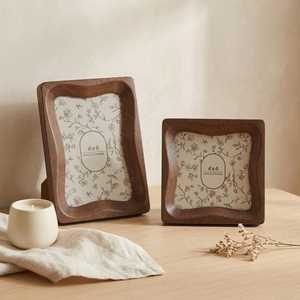Brown Photo <b>Frame</b> Solid Wood Home Decoration <b>Wall</b> Art <b>Frame</b> Custom Rectangle Standing Modern <b>Picture</b> Home Interiors Photos <b>Frame</b> - Product Image 6