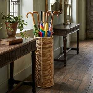 Sombrilla de Mimbre Artesanal - Product Image 5