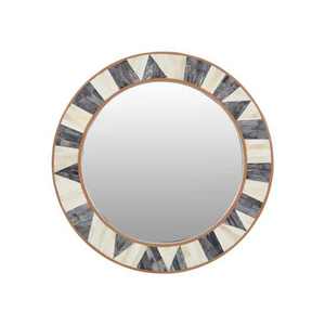 Best Quality Modern <b>Wood</b> & Bone Inlay Eco-Friendly <b>Bathroom</b> <b>Mirror</b> Floor Standing with Best Price - Product Image 4