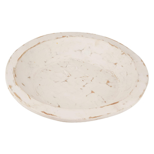 Gran oferta de cuencos grandes de madera para masa para velas y decoración del hogar, cuenco decorativo de madera de Mango para masa, cuenco turquesa de forma redonda - Product Image 4