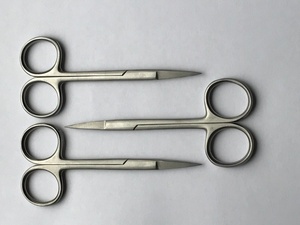 Ciseaux à dissection d'iris instruments chirurgicaux dentaires professionnels en acier inoxydable de qualité médicale de haute qualité - Product Image 2