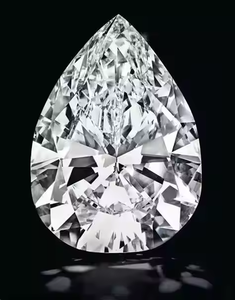 Diamant en pierre libre taille poire, clarté VS1, couleur E, pour bagues de fiançailles et bijoux personnalisés, finition excellente, diamant en pierre libre de qualité supérieure - Product Image 4
