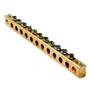 Easy Install Lightweight Corrosion Resistant Aluminium Neutral Link ISO Threads Customized for <b>Electrical</b> Terminal Blocks - Product Image 4