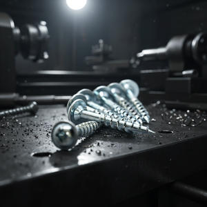 Tornillo para madera de cabeza alomada, métrico/pulgadas, autorroscante, Phillips/Pozi Drive, de acero al carbono/inoxidable, zincado/niquelado, rosca gruesa - Product Image 1