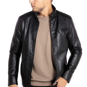 Custom <b>Leather</b> <b>Jacket</b> Manufacturer Genuine <b>Leather</b> Apparel for Men Fashion and Retail Businesses - Product Image 6