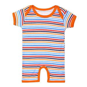 Fournisseur de barboteuses pour bébés avec logo personnalisé, barboteuse bébé en coton doux, service OEM, barboteuse bébé teinte à la main - Product Image 5