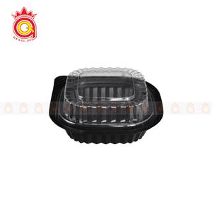 QUANG QUAN Desechable Ecológico Grado alimenticio HIPS Plástico Bento Fiambrera Tapa Conservación de la frescura Almacenamiento multicompartimento - Product Image 4