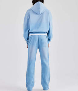 Chándal Deportivo Personalizado al Mejor Precio, Ropa Deportiva Unisex para Correr, Entrenamiento, Corte Regular, Transpirable, con Capucha de Forro Polar Ecológico - Product Image 5