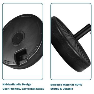 Base per Ombrellone da Giardino Rotonda da 20 Pollici, Elegante e Resistente per la Tua Casa - Product Image 5