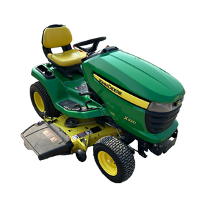 Tracteur <span class=keywords><strong>tondeuse</strong></span> autoporté <span class=keywords><strong>John</strong></span> <span class=keywords><strong>Deere</strong></span> X320 industriel, 2 temps, poignée télescopique, monocylindre, moteur <span class=keywords><strong>diesel</strong></span> 92, 150L - Product Image 1