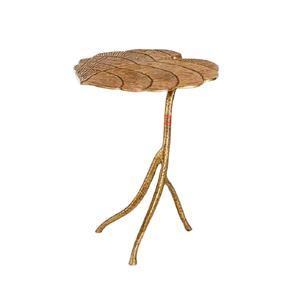Table d'angle d'intérieur moderne en forme de Lotus, ensemble Unique de rangement pour salon, en métal de haute qualité, en vente - Product Image 1