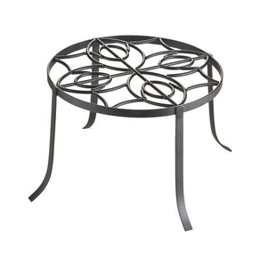 Fresh Arrival Modern Iron <b>Plant</b> <b>Stand</b> Elevated Flower Pot Holder Round Frame - Product Image 3