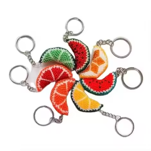 Handmade Beaded Keychain Decorative Beadwork Ethnic Style <b>Cat</b> Pattern Woven Indian Handcrafted Souvenir Handicraft Industry - Product Image 5