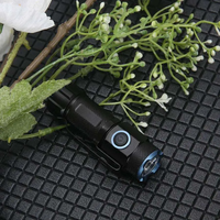 Mini lampe torche LED P50 rechargeable par USB C avec aimant à l'arrière