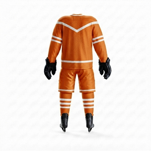 Uniforme de Hockey sobre Hielo, Jersey Profesional para Equipo de Hockey sobre Hielo, Tela Premium que Absorbe la Humedad, Ajuste Atlético Cómodo para Clubes y Escuelas - Product Image 5