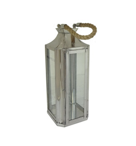 Metal Indoor Outdoor Decorative <b>Lantern</b> - Product Image 5