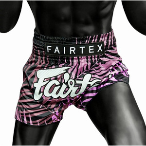 Geometric Satin Muay Thai Shorts <b>Professional</b> Kickboxing Training Trunks High Elastic Waistband Lightweight Gym Apparel - Product Image 1