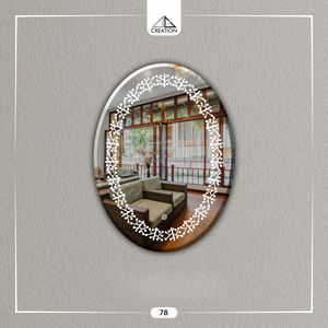 DG 222 Conçu avec une esthétique minimaliste et sans cadre, le miroir s'intègre parfaitement à divers types de pièces. - Product Image 4