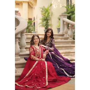 Lentejuelas-Vestido de noche con bordado múltiple para fiestas Vestido de trabajo múltiple elegante para ocasiones especiales - Product Image 4