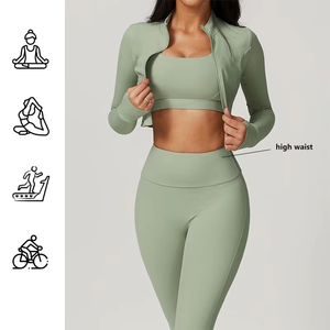 Fabricant de vêtements de sport sur mesure, vêtements de sport pour femmes, vêtements de yoga, vêtements de sport pour la salle de sport, ensembles de fitness pour femmes - Product Image 1