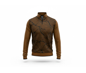 Custom Teamwear Quarter Zip Sports Jacket Manufacturer for <b>Men</b> Women Youth Sportswear Quick Dry Team <b>Pullover</b> - Product Image 4