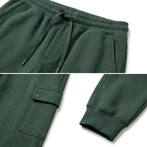 Nueva Colección 2026 Pantalones Deportivos Cargo de Alta Calidad, Elegantes y Personalizables, con Seis Bolsillos, 100% Algodón, Ligeros - Product Image 2