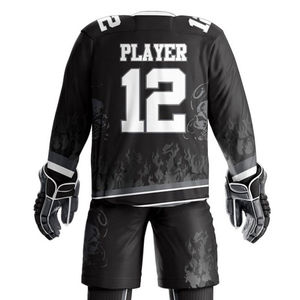 Nouvel uniforme de hockey sur glace très demandé, 100 % polyester, avec logo personnalisé, pour un usage décontracté et sportif. - Product Image 5