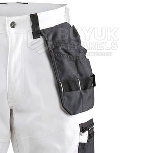 Pantalon de travail respirant pour mécanicien, artisan, usage industriel, extérieur, robuste, renforcé, multi-poches, design protecteur - Product Image 6