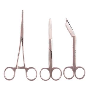 Tijeras Tácticas para Trauma para Enfermeras, Combo Quirúrgico de 3 Piezas, Instrumento Médico de Alta Calidad, Tijeras con Mango de Plástico para Vendajes - Product Image 1