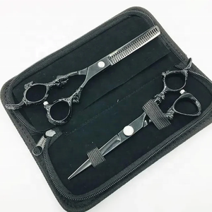 Juego de tijeras personalizadas para corte de pelo, tijeras de peluquería, tijeras de adelgazamiento, tijeras de peluquería - Product Image 1