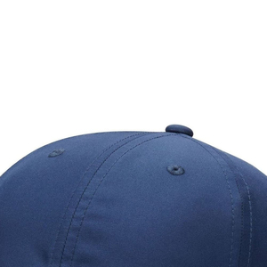 Blue 6-Panel Baseball Cap Adjustable Back Closure Unisex Casual Solid Color Twill Fabric Adult <b>Hat</b> - Product Image 4