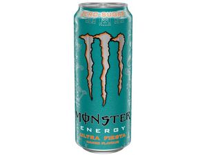 Boisson Énergisante Monster Fiesta Ultra Mango 500ml en Canettes – Boisson Énergétique Premium Importée Saveur Mangue Tropicale Rafraîchissante Ultra - Product Image 6