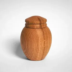 Urna Funeraria de Madera de Lujo, Porta Recuerdos Conmemorativo, Diseñada con Construcción Duradera y Detalles Superficiales Finos - Product Image 2