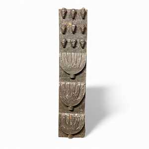 Panel de Pared de Madera Tribal Naga de la India, Tallado a Mano, Decoración Arquitectónica, Estilo Rústico Antiguo, para Interiores de Hotel, Combinable, 1 Contenedor - Product Image 6