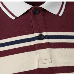 Polo homme, tissu doux, conçu pour une tenue durable et un confort quotidien, sublimation intégrale, 100% coton. - Product Image 5