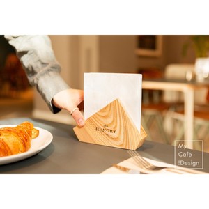 The Hungry Wooden Tissue Box Nordic Style Free <b>Standing</b> Organizer for Tabletop Use - Product Image 4