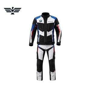 Traje de Motociclismo Ducati Unisex Impermeable de Poliéster de Manga Larga, Chaqueta y Pantalones con Bloques de Color para Todas las Estaciones - Product Image 2