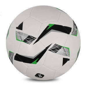 Ballon de football personnalisé en PVC/PU, imprimé, professionnel, en cuir thermocollé, pour match, nouvelle arrivée - Product Image 3